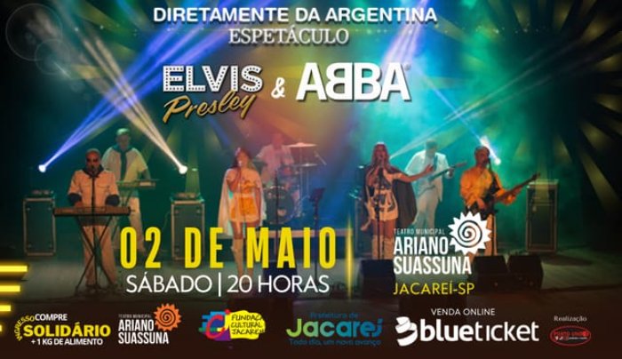 Espetáculo Abba & Elvis em Jacareí