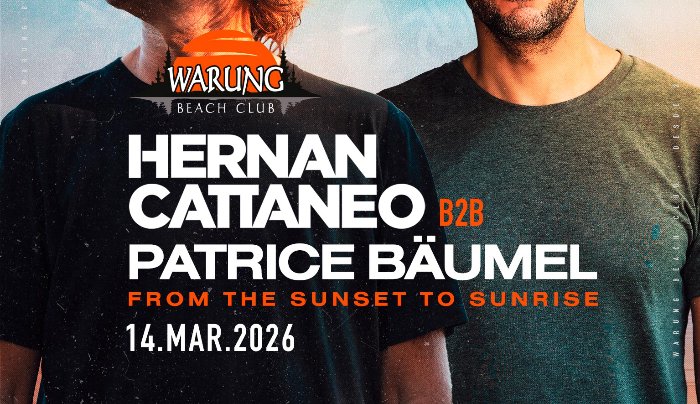 Warung Beach Club I Hernan Cattaneo B2B Patrice Baumel em Itajaí