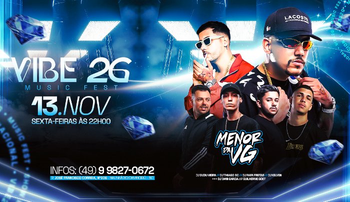 VIBE2G MUSIC FEST - Balneário Camboriú, SC