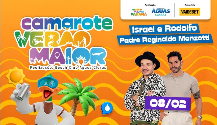 Israel e Rodolfo - Camarote Verão Maior Paraná em Matinhos