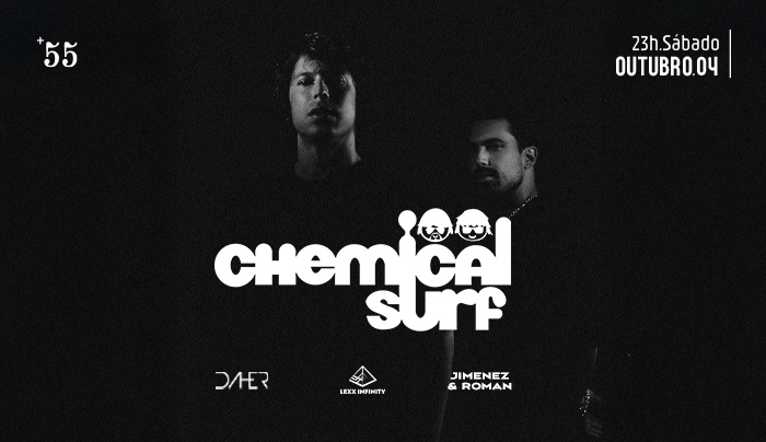 +55 Apresenta: Chemical Surf em Curitiba