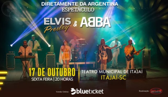Espetáculo Abba & Elvis em Itajaí