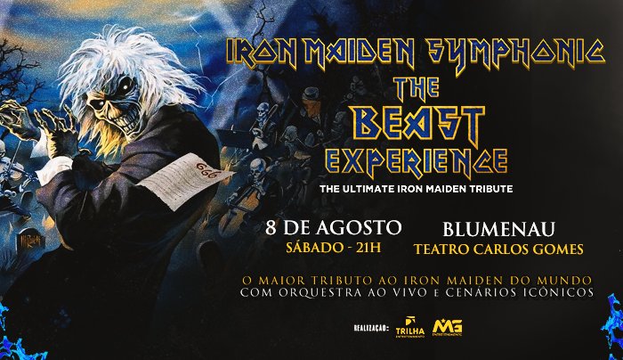 Iron Maiden Symphonic | Blumenau/SC - Blumenau, SC