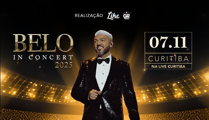 Belo In Concert em Curitiba