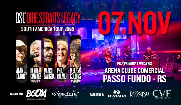 Dire Straits Legacy em Passo Fundo
