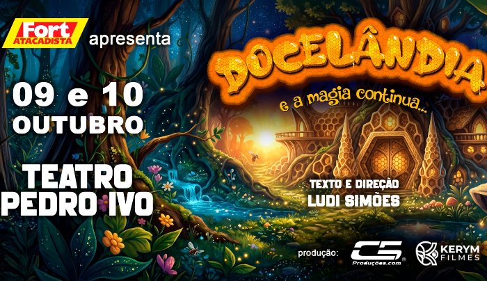 DOCELANDIA, e a magia continua! - Florianópolis, SC