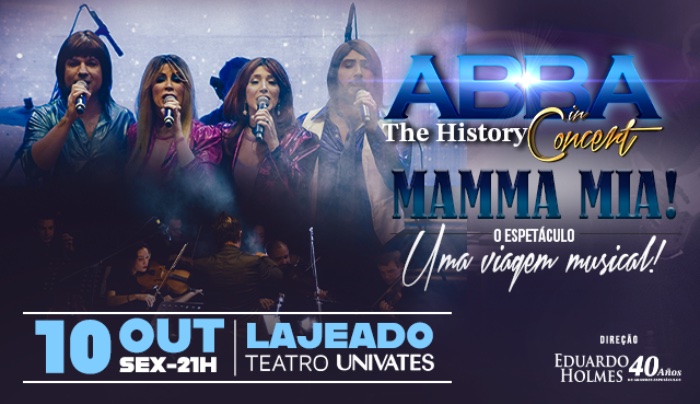 Abba The History Mamma Mia Lajeado