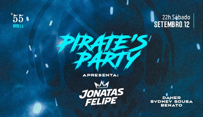 Pirates Party: Jonatas Felipe - Curitiba, PR