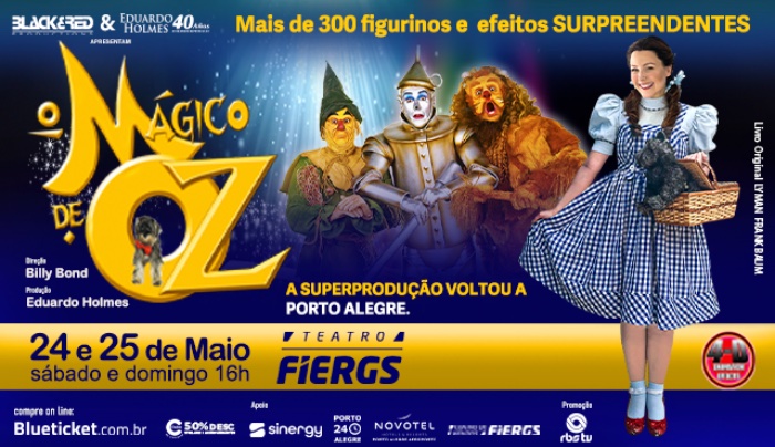 O Mágico de Oz em Porto Alegre