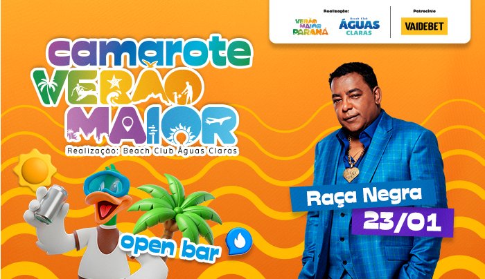 Raça Negra - Camarote Verão Maior Paraná em Matinhos