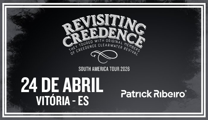 Atração Internacional: Revisiting Creedence | Vitória/ES - Vitória, ES