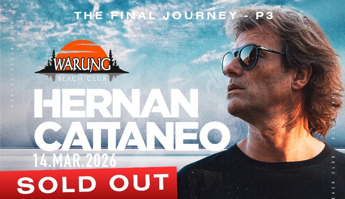 Warung Beach Club I Hernan Cattaneo em Itajaí